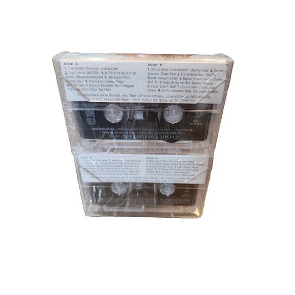Time Life Classic Country Music 1965-1969, 1970- 1974 Sealed Cassette Tapes (4) - Picture 11 of 13